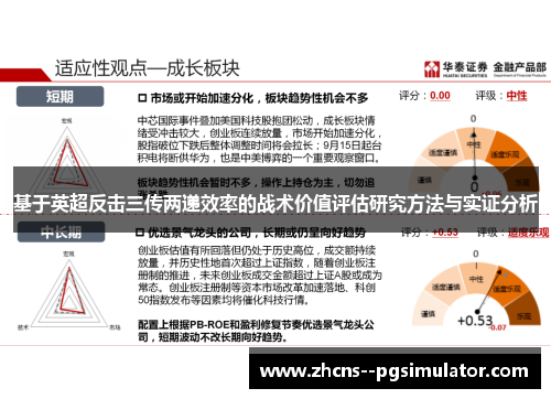 基于英超反击三传两递效率的战术价值评估研究方法与实证分析 基于英超反击三传两递效率的战术价值评估研究方法与实证分析